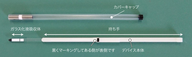 デバイスの全体外観写真