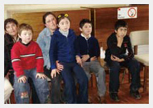 Children at Torres Maria Elementary School