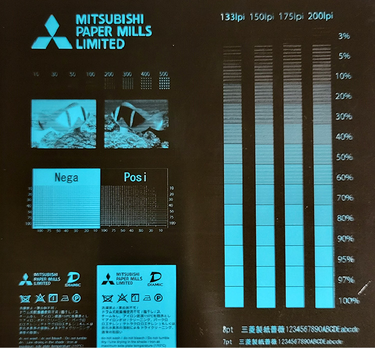 サーマルレーザー製版用フィルム「TRF-IR830」