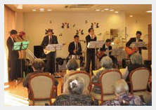 Concert at Madoka Tateishi Nursing Home